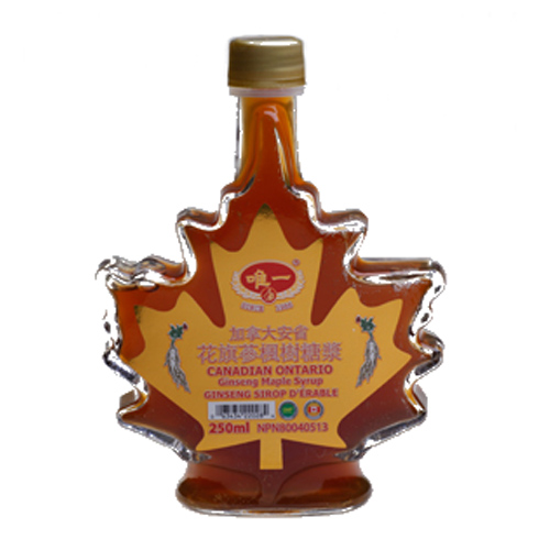 Unique Ginseng Maple Syrup
