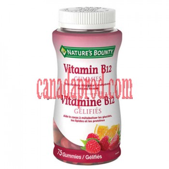 Nature's Bounty Vitamin B12 Gummies 75 Gummies