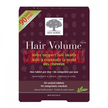 New Nordic Hair Volume Coated Tablets. 90-count