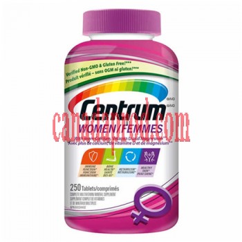 Centrum Complete Multivitamin and Mineral Supplement for Women 250 Tablets