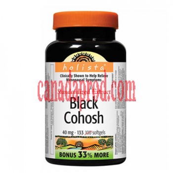 Holista Black Cohosh 40 mg 133 softgels