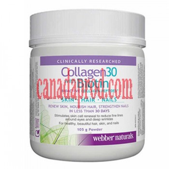 webber naturals Collagen 30 Powder with Biotin 105g