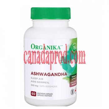 Organika Ashwagandha Sleep Aid 60 vegetarian capsules