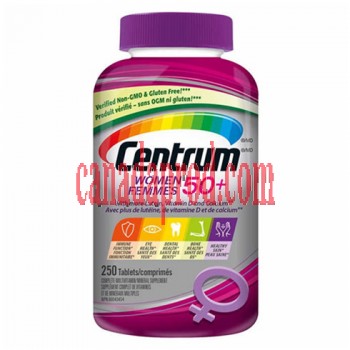 Centrum Complete Multivitamin and Mineral Supplement for Women 50+ 250 tablets