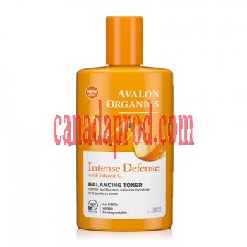 Avalon Organics Intense Defense with Vitamin C Balancing Toner 250ml