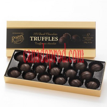 Rogers Chocolates 72% DARK CHOCOLATE TRUFFLES 17 PIECES 230g