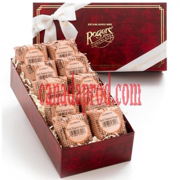 Rogers Chocolates DARK CHOCOLATE EMPRESS SQUARES 10 PIECES 340g