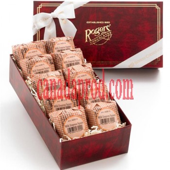Rogers Chocolates MILK CHOCOLATE EMPRESS SQUARES 10 PIECES 340g