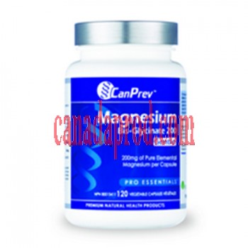 CanPrev Magnesium Bis-Glycinate 200 Gentle 120 vegetable c .