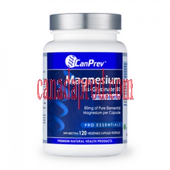 CanPrev Magnesium Bis-Glyc 80 Ultra Gentle 120 vegicaps .