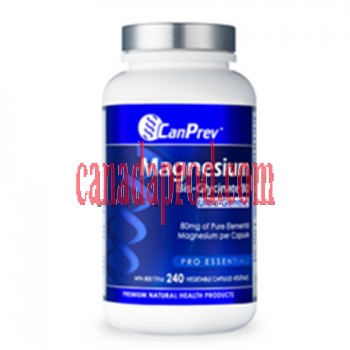 CanPrev Magnesium Bis-Glyc 80 Ultra Gentle 240 vegicaps .