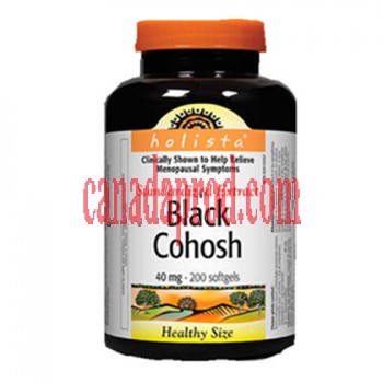 Holista Black Cohosh 40 mg 200 Softgels