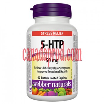 Webber Naturals 5-HTP Enteric Coated 60caps 