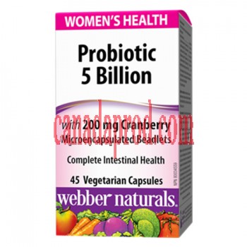 Webber Naturals Women's Probiotic 45 Capsules