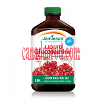 Jamieson Liquid Glucosamine Wild Cherry 1500mg 350ml.
