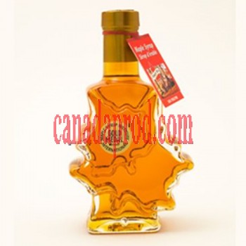 Turkey Hill Glass souvenir bottle Maple Overlay 250ml