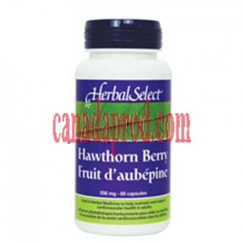 Herbal Select Hawthorn 550mg 60caps 