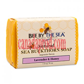 Bee By The Sea Sea Buckthorn Soap – Lavender & Honey 110g
