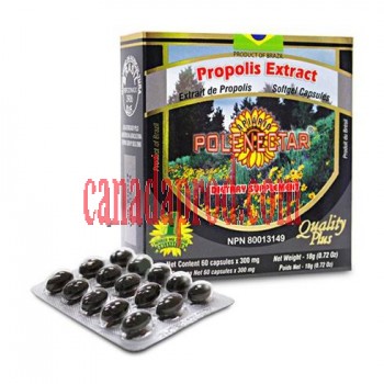 Brazil No.1 Polenectar Propolis Extract 300mg 60capsules