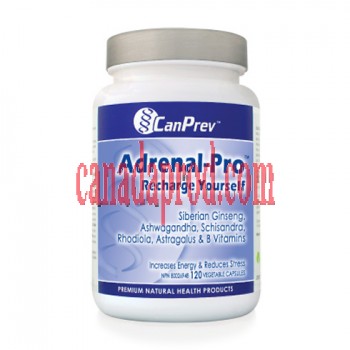 CanPrev Adrenal-Pro 120vegetable capsules.