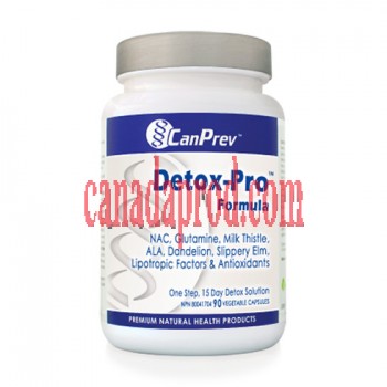 CanPrev Detox-Pro 90vegetable capsules.