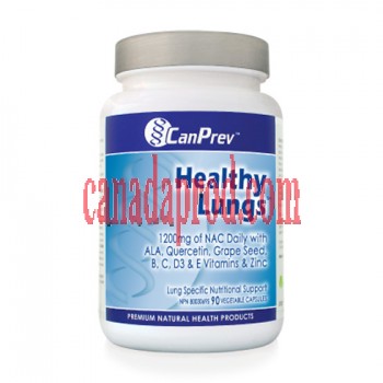 CanPrev Healthy Lungs 90vegetable capsules.
