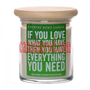  If You Love What You Have, You Have Everything You Need Candle 8oz