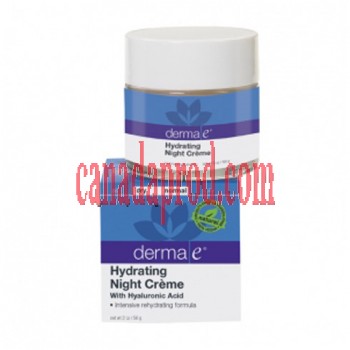  Derma e Hydrating Night Crème with Hyaluronic Acid 56g