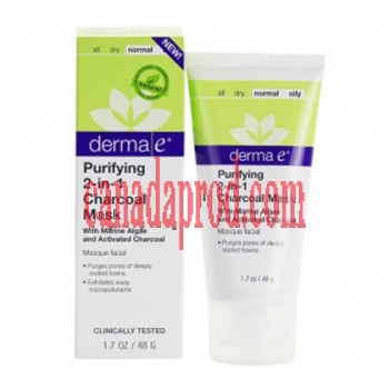 Derma e Purifying 2-in-1 Charcoal Mask 48g