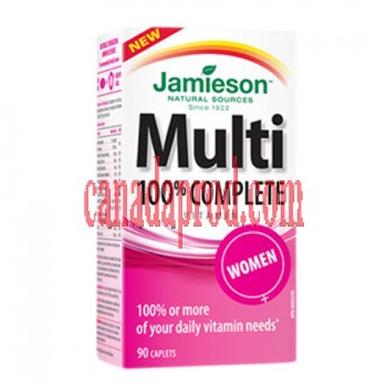 Jamieson Multivitamin 100% Complete Women 90 caps.