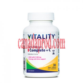 Vitality Time Release B Complete + C 30 Tablets •Days