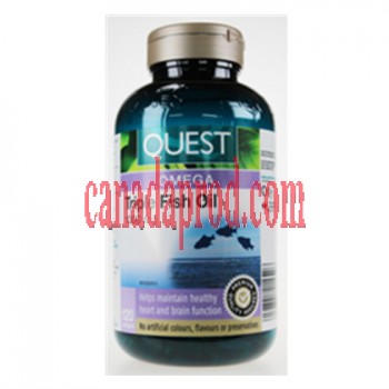 Quest for Health - Canadian Triple Fish Oil 1000 mg 120 softgels.