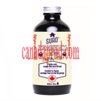 SURO Organic elderberry syrup for KIDS 236 ml