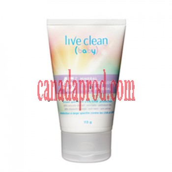Live Clean Baby Mineral Sunscreen Lotion Spf45 113 g