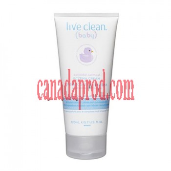 Live Clean Baby Colloidal Oatme Eczema Cream 170 ML
