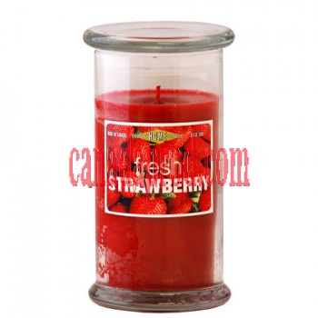 Fresh Strawberry Apothecary Candle 16ounce