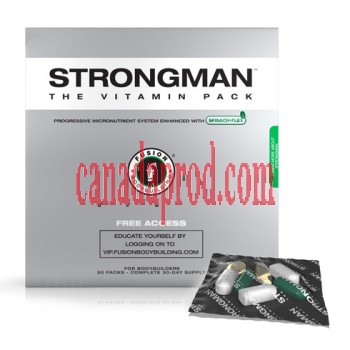 Fusion Bodybuilding Strongman The Vitamin Pack 30packs