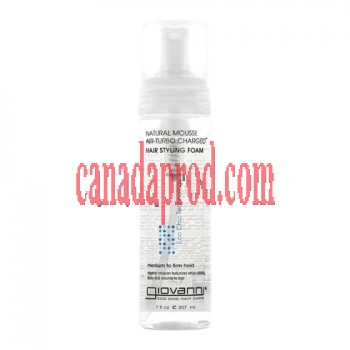 Giovannicosmetics Natural Mousse Hair Styling Fome 207ml