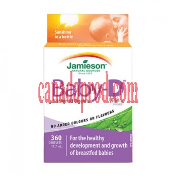 Jamieson Baby-D Vitamin D3 Droplets 400IU 11.7ml.