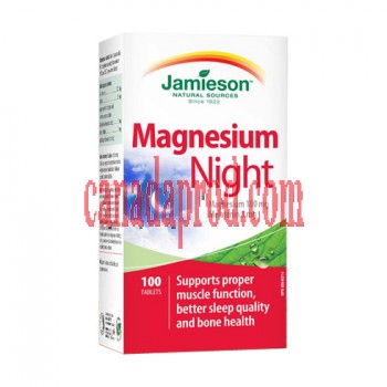  Jamieson magnesium night 100tablets.
