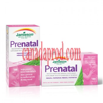 Jamieson Prenatal Multivitamin 100caplets.