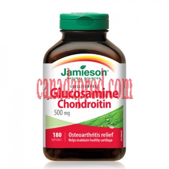 Jamieson Shellfish Free Glucosamine Chondroitin 500mg 180softgels