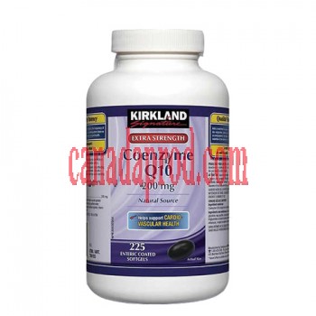 Kirkland Signature Extra Strength Coenzyme Q10 Natural Source 200mg 225softgels