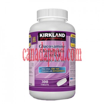 Kirkland Signature Glucosamine, Chondroitin and MSM 300tablets