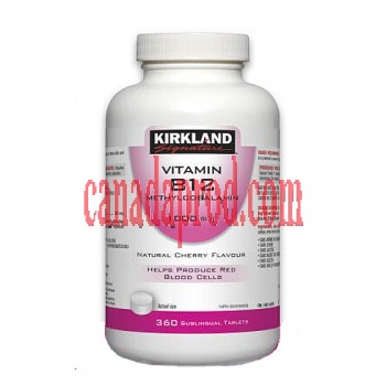 Kirkland Signature Vitamin B12 Methylcobalamin 1000mcg 360tablets