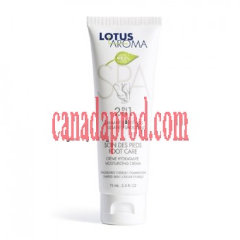 Lotus Aroma 2-in-1 Foot Care Moisturizing cream 75ml