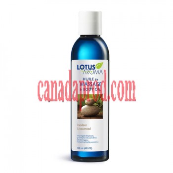Lotus Aroma Massage & Body Oil Unscented 120ml