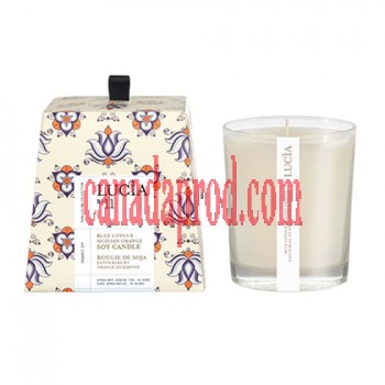 Lucia Blue Lotus & Sicilian Orange Soy Candle 50h