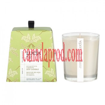 Lucia Eucalyptus & Gardenia Soy Candle 50h