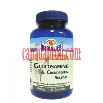Maplelife Glucosamine & Chondroitin Sulfate 900mg 100capsules